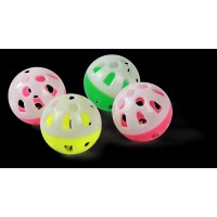 10082 - BOLA COM GUIZO (4 PCS) 4CM BG-18