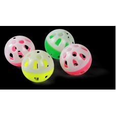 10082 - BOLA COM GUIZO (4 PCS) 4CM BG-18