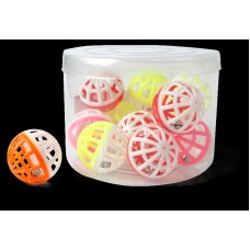 10093 - POTE BOLA COM GUIZO (12 PCS) 4 CM P-01