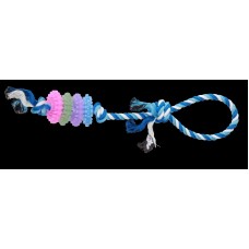 10102 - MORDEDOR PET CORDA CAES PEQ PORTE 36CM