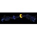 MORDEDOR PET CORDA BLACK 42CM MC-22