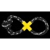 MORDEDOR PET CORDA BLACK 28CM MC-27