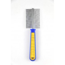 10158 - PENTE PET DUPLO CABO PLASTICO 49 DENTES