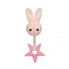 MP-48 - MORDEDOR PET PELUCIA COELHO COM ESTRELA
