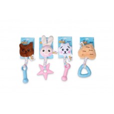 KIT-P02 - KIT PELUCIA C/MORDEDORES 4PCS KIT-P02